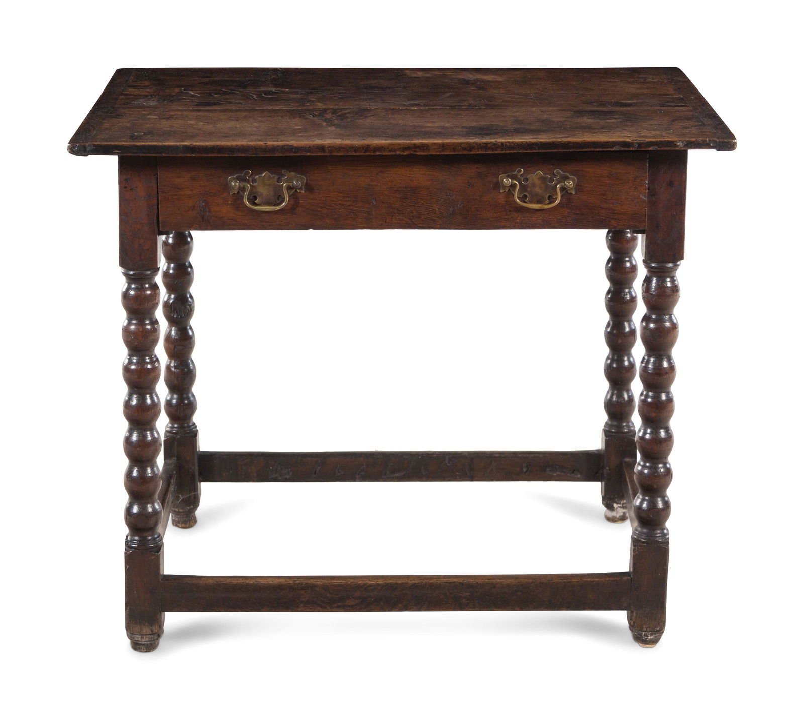 A William and Mary Oak Table (1 of 2)