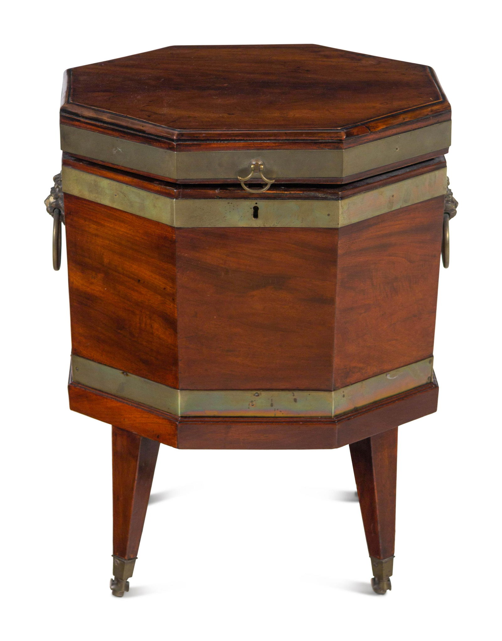 A George III Mahogany Cellarette (1 of 4)