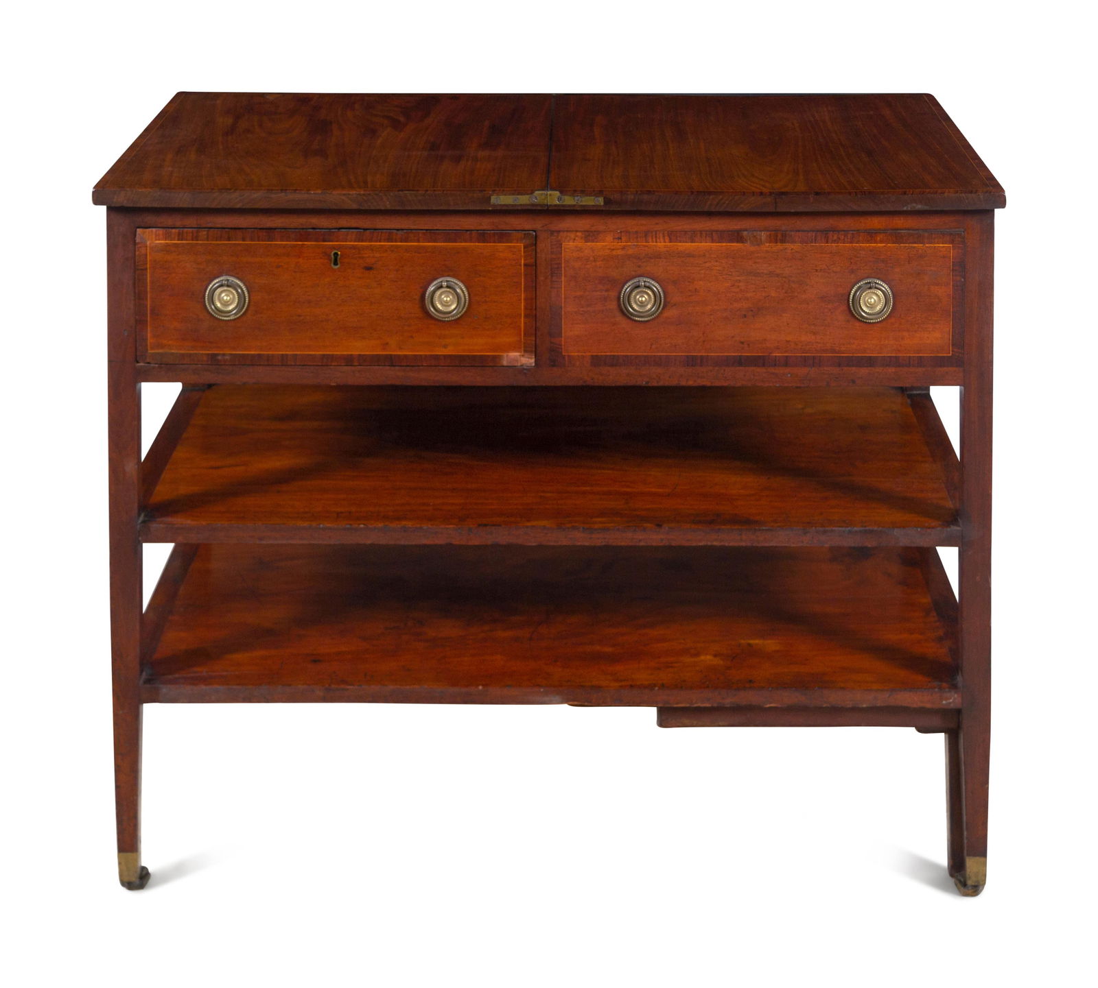 An English Mahogany Metamorphic Serving Table (1 of 4)