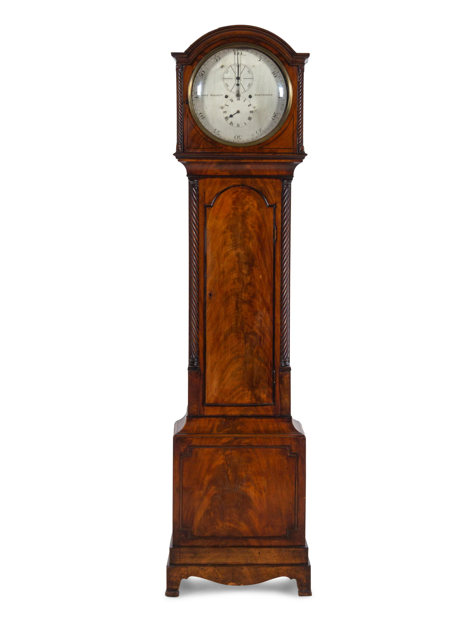 A Regency Mahogany Tall Case Clock (1 of 3)
