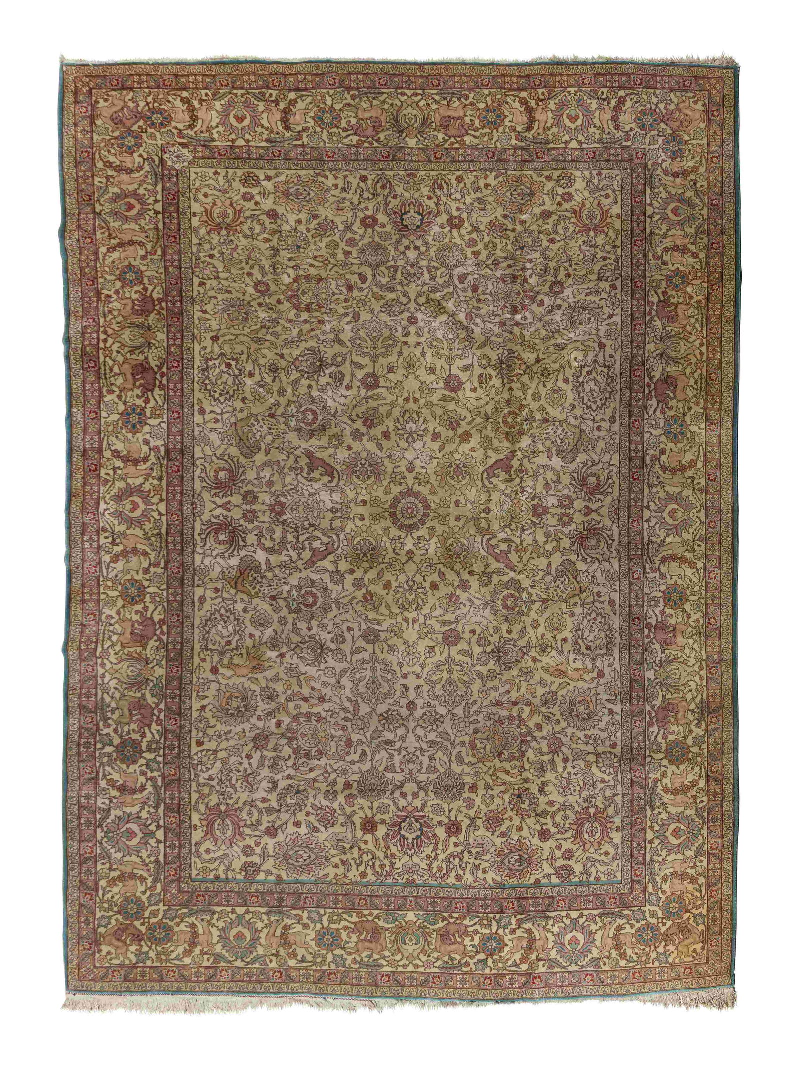 A Tabriz Wool Rug (1 of 4)