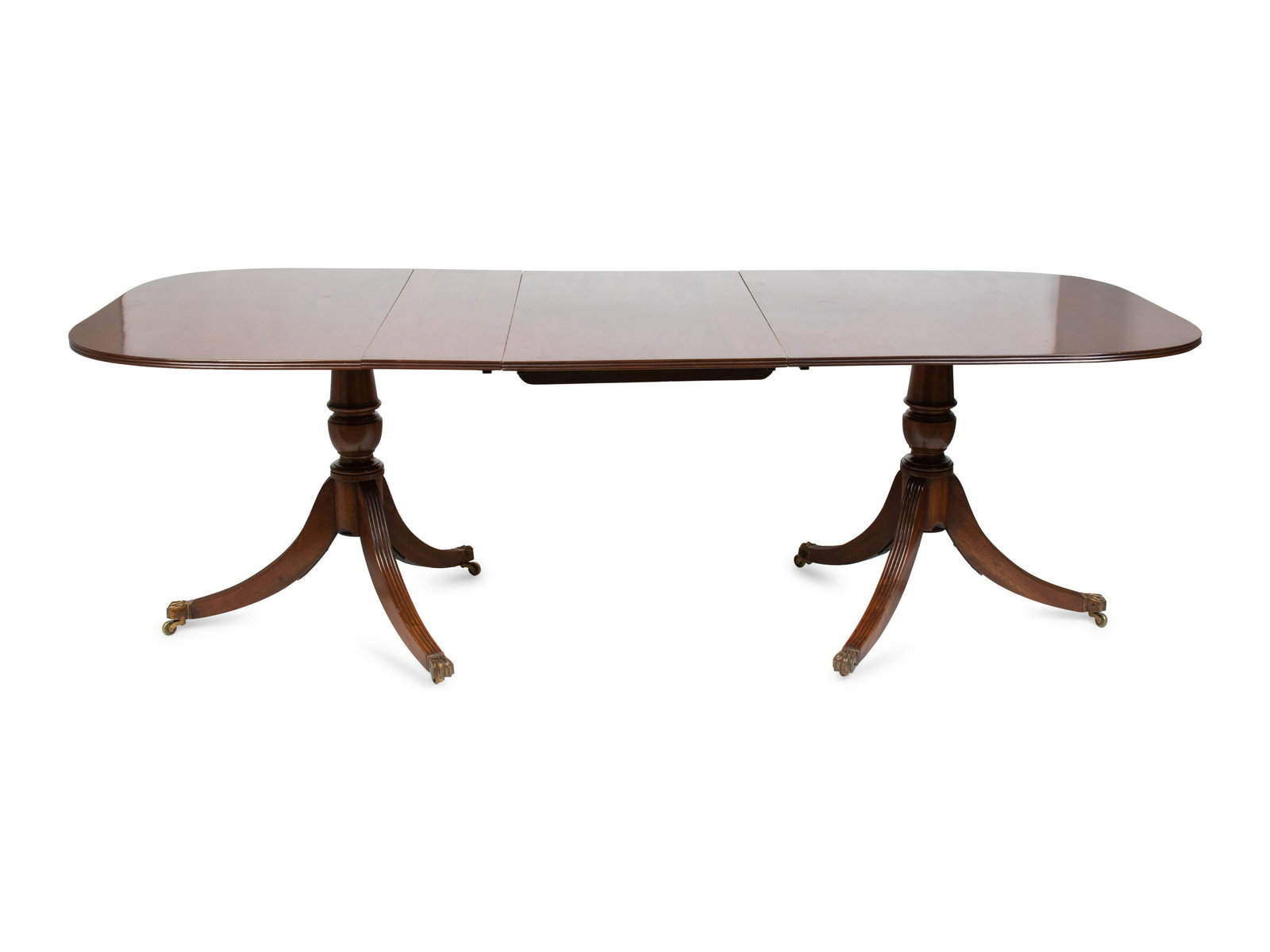 A Regency Style Mahogany Dining Table Height 29 1/2 x (1 of 5)