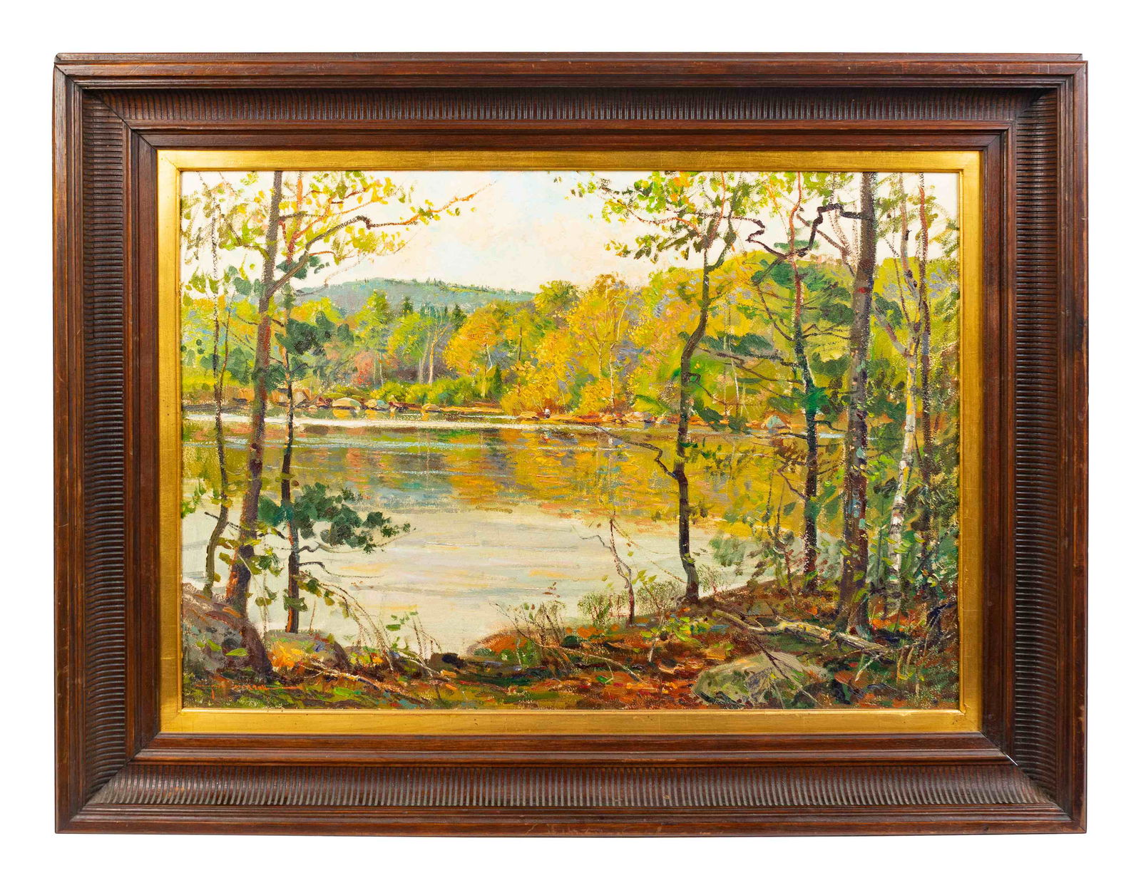 Wayne Beam Morrell (American, 1923-2013) La Haska Pond, (1 of 5)