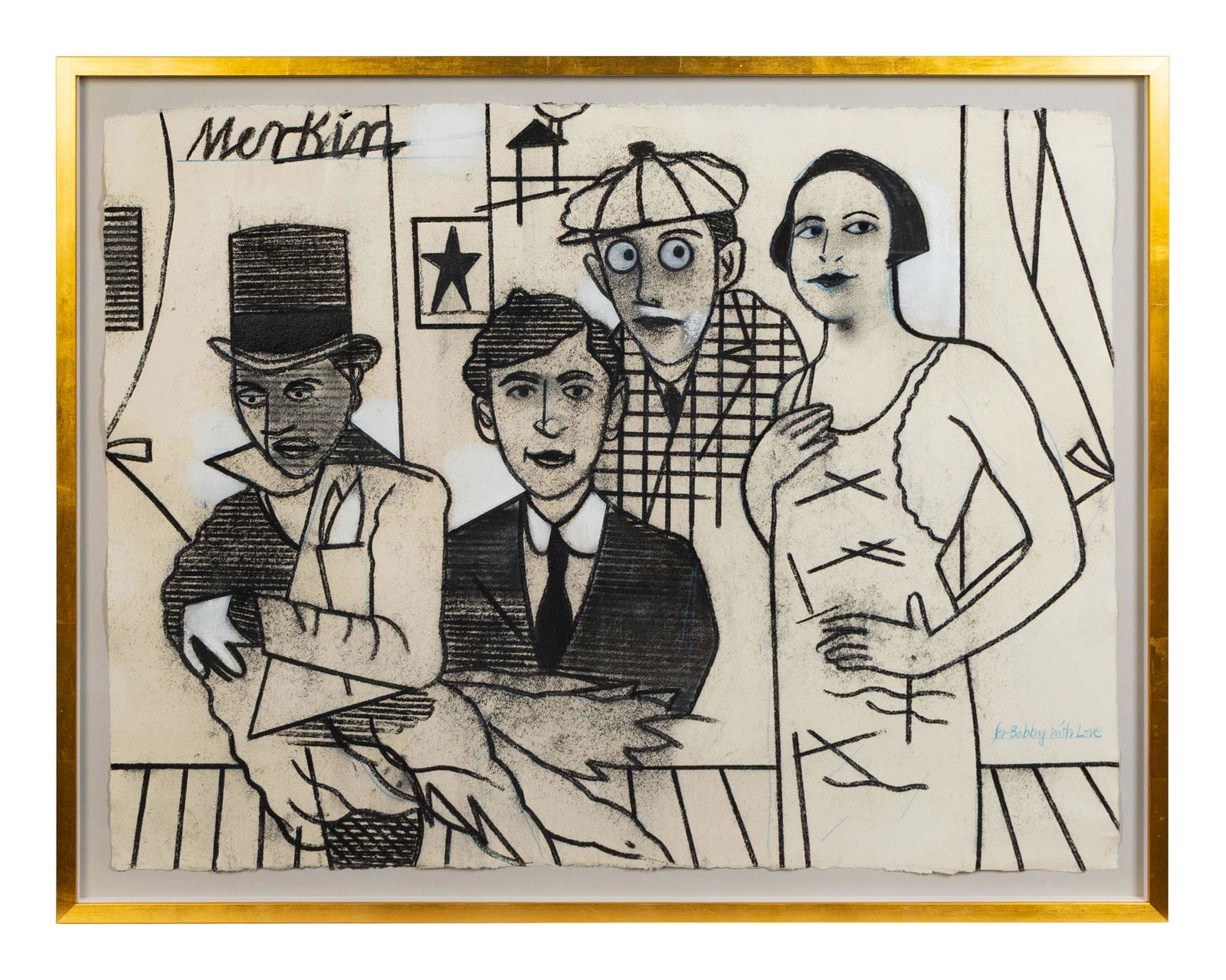 Richard Marshall Merkin (American, b. 1938) Untitled (1 of 2)