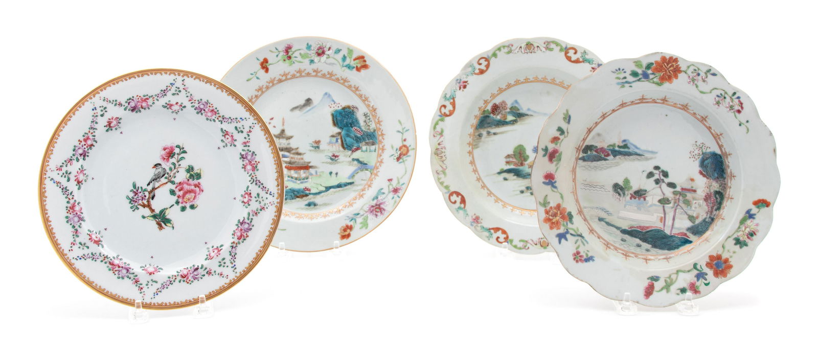 Four Chinese Export Porcelain Articles (1 of 1)