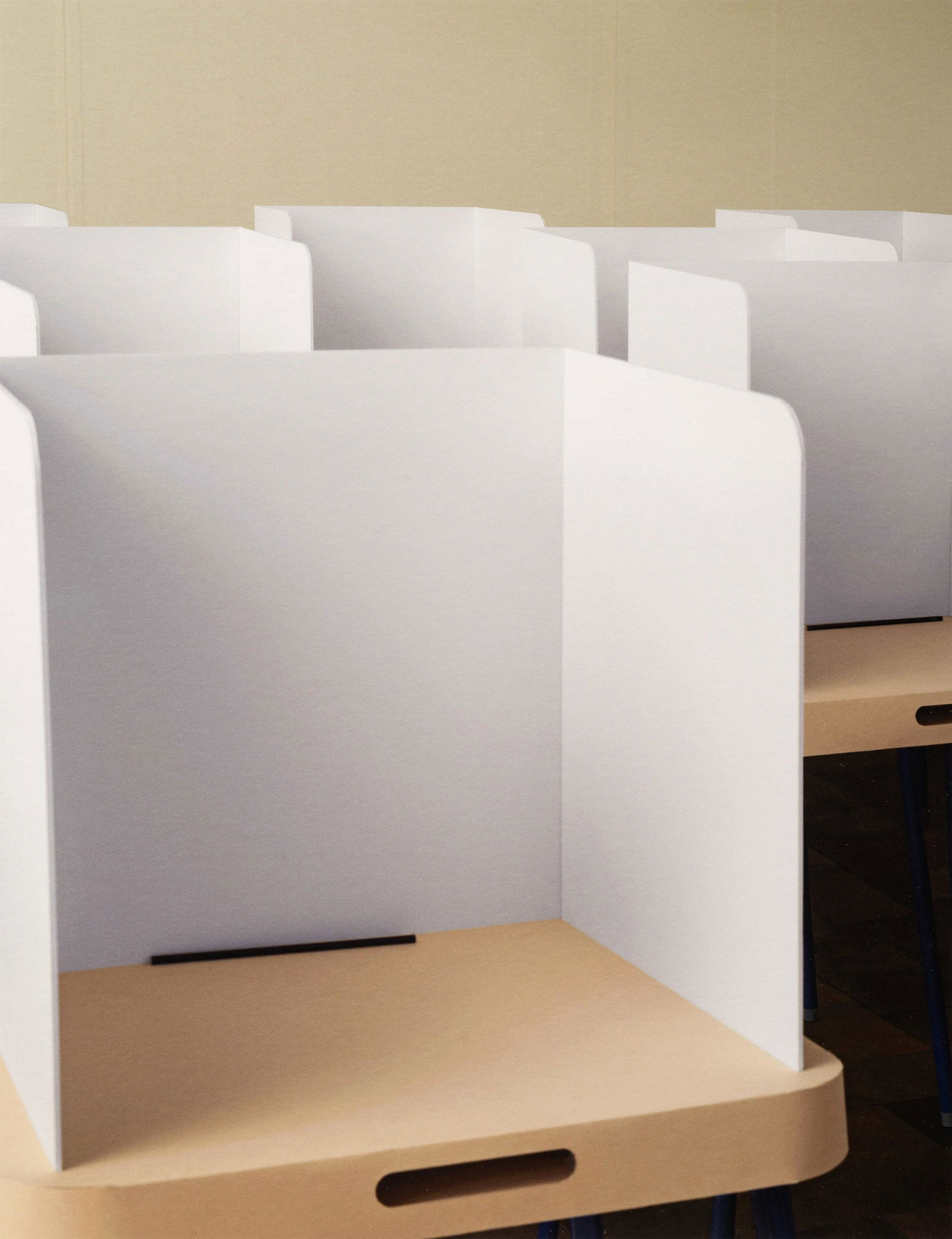 Thomas Demand (German, b. 1964) Ballot, 2018 (1 of 3)