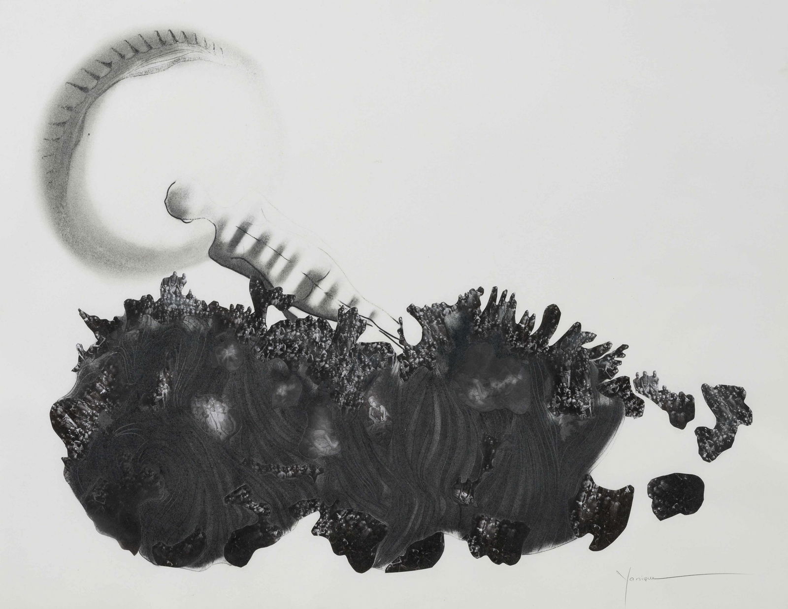 Yanique Norman (American, 20th/21st century) Middle (1 of 5)