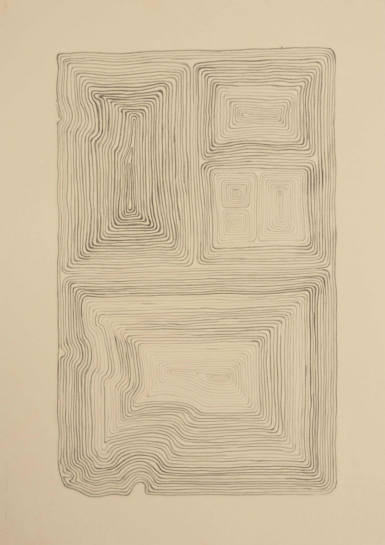 James Siena (American, b. 1957) Nested Unknots, 2004 (1 of 4)