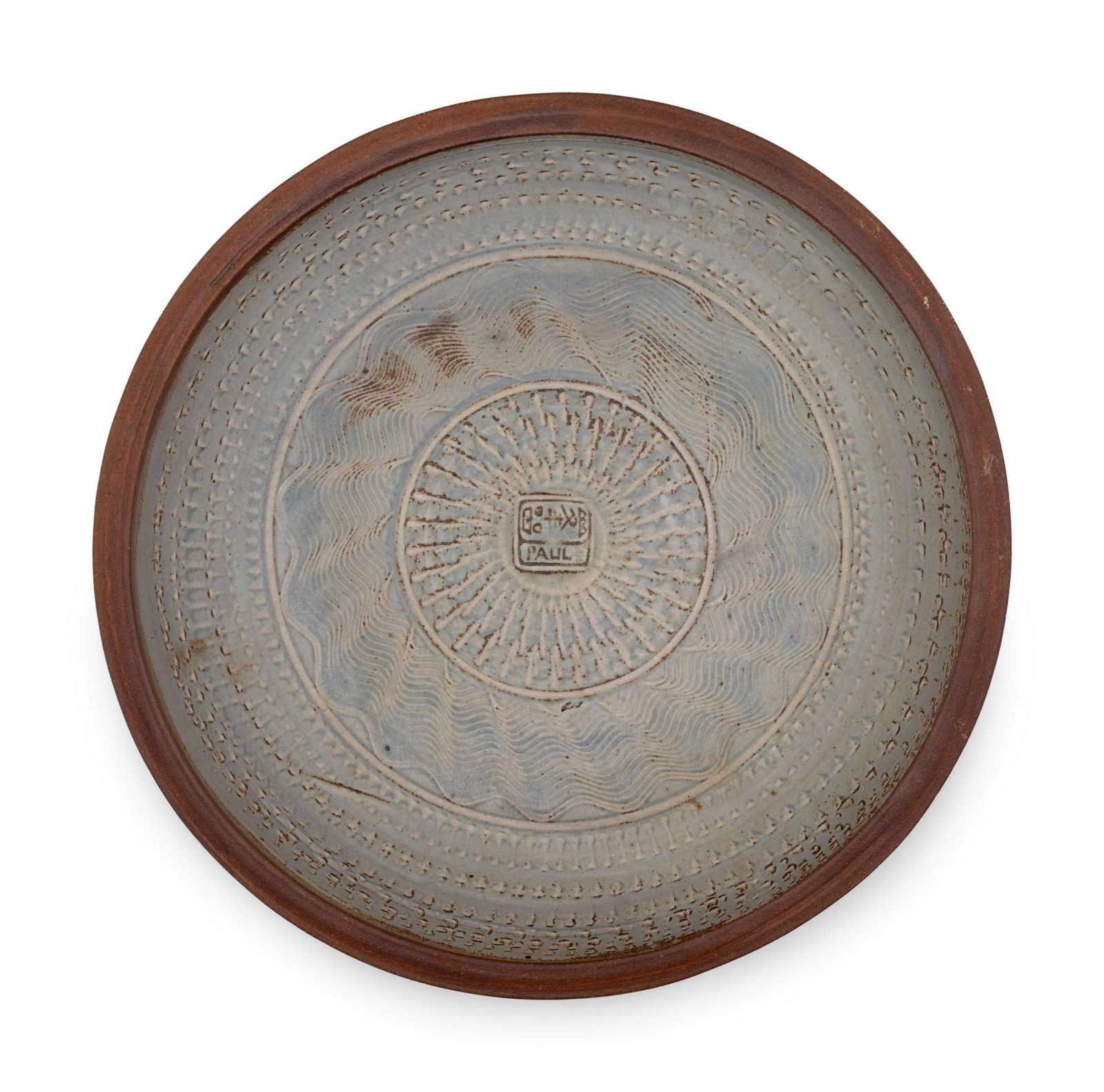 Paul Chaleff (American, b. 1947) Large Platter, 1978 (1 of 5)