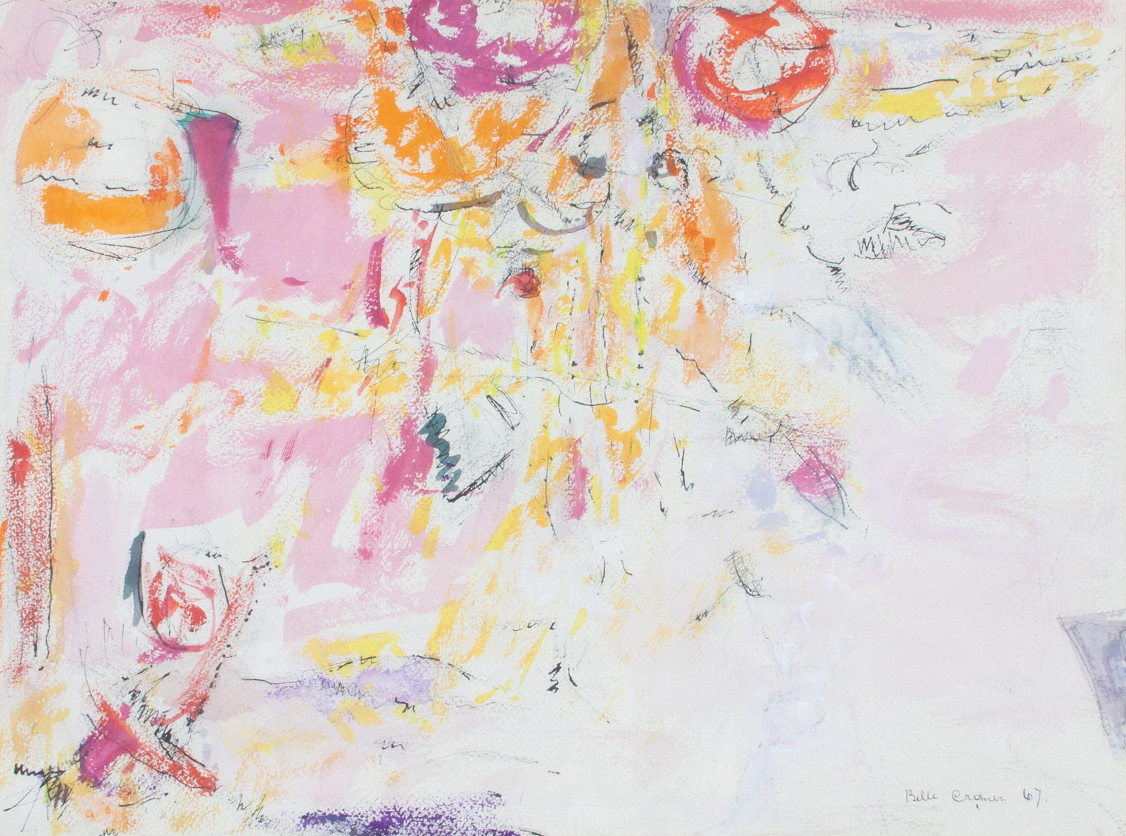 Belle Cramer (American, 1883-1978) Untitled, 1967 (1 of 4)
