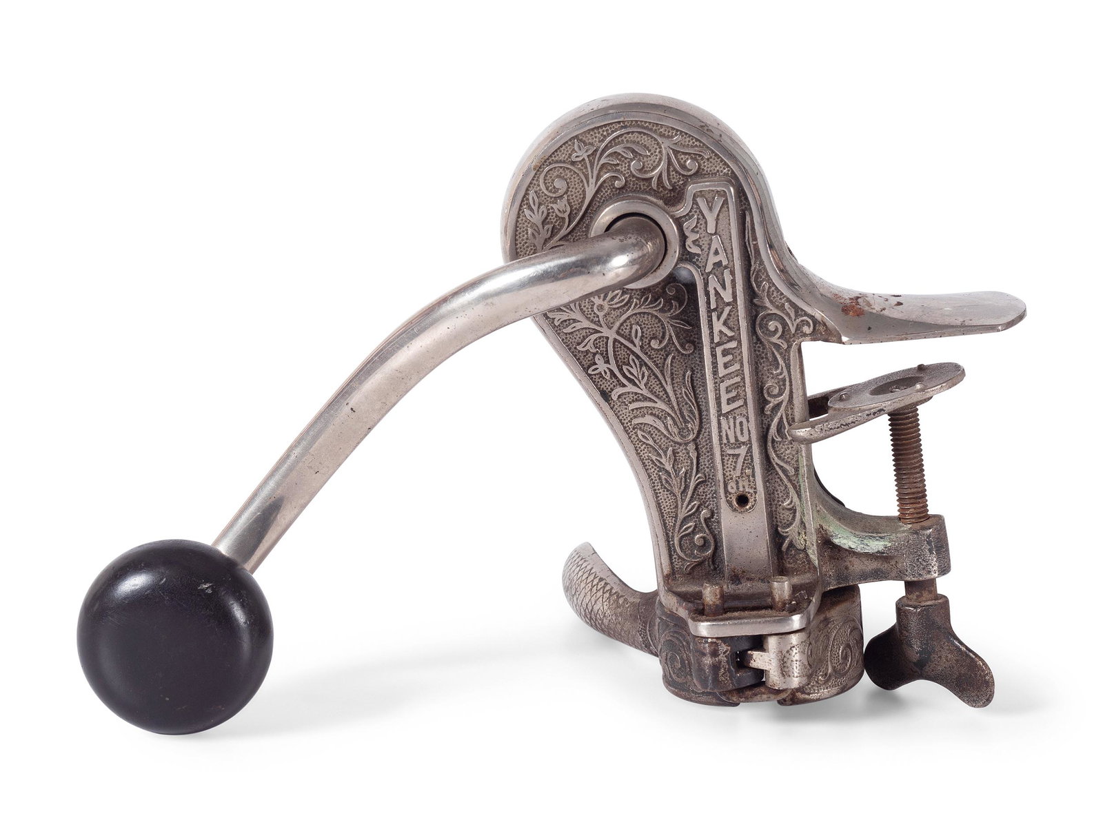 A Cast Iron "Yankee No. 7" Corkscrew (1 of 8)