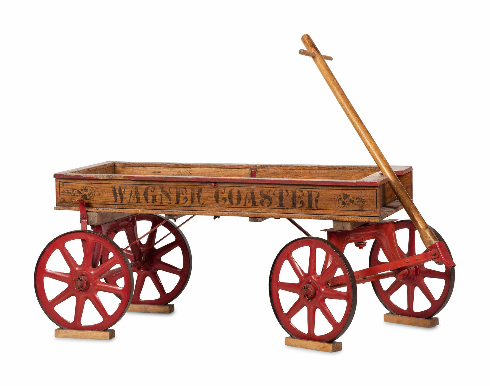 A 'Wagner Coaster' Wooden Advertising Wagon (1 of 5)