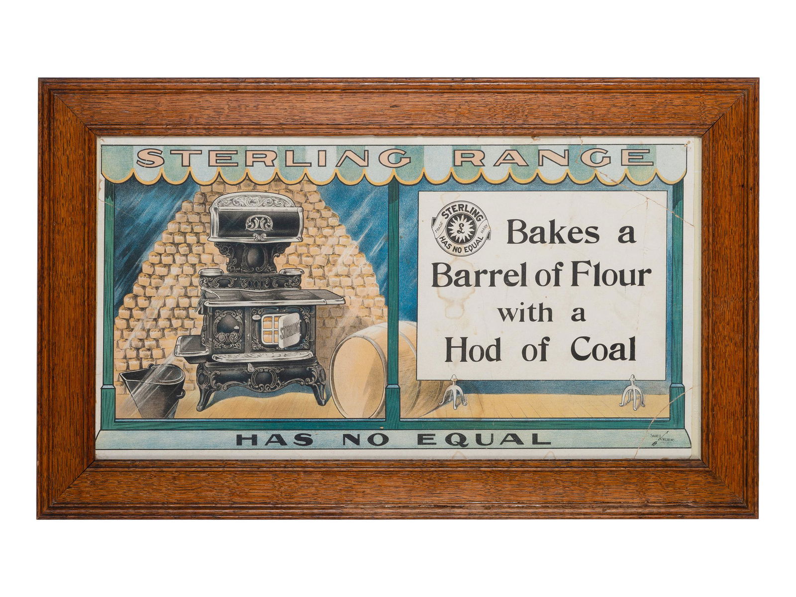 Three Framed Advertising Prints (1 of 4)