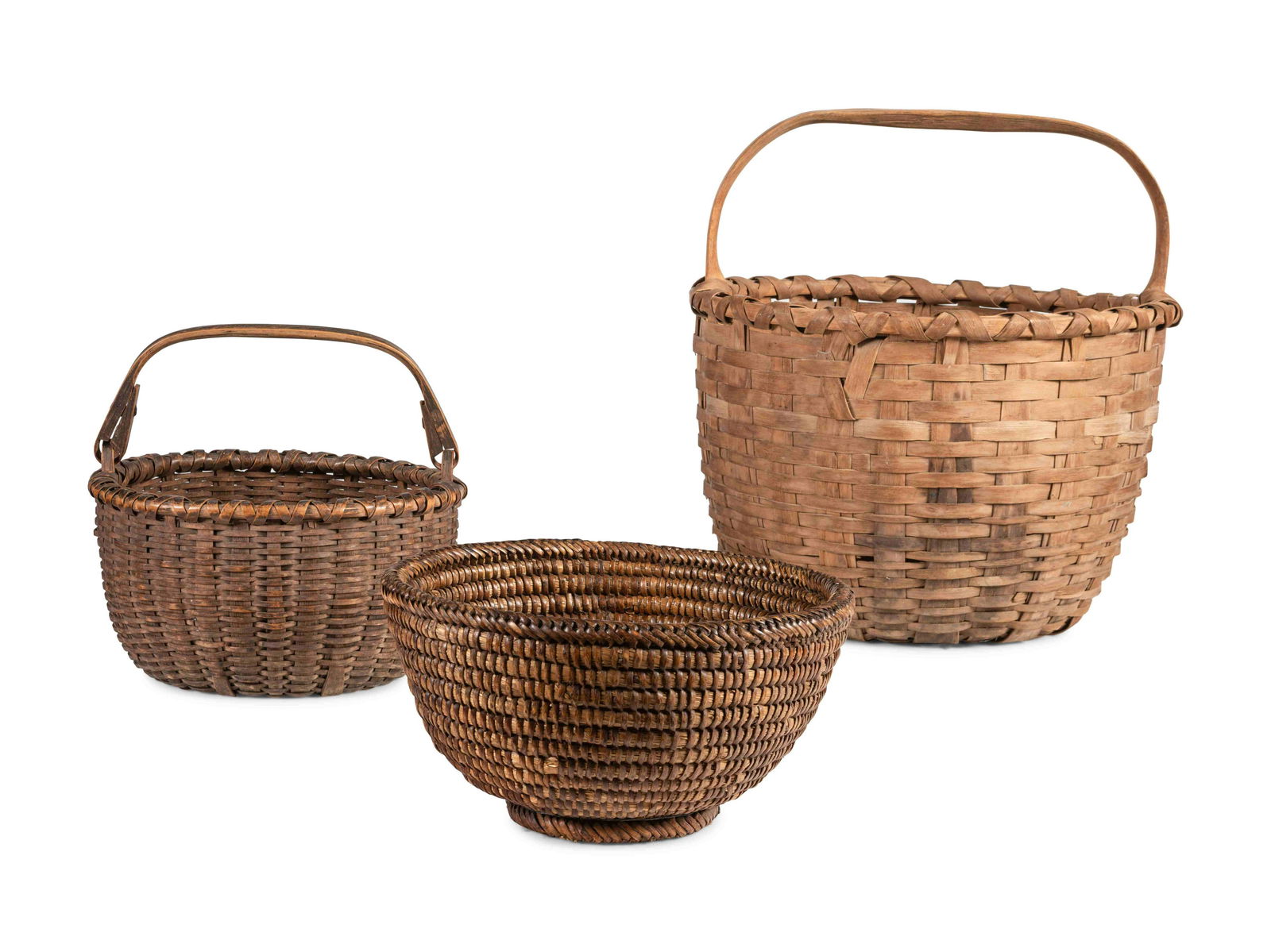 Six Woven Baskets (1 of 3)