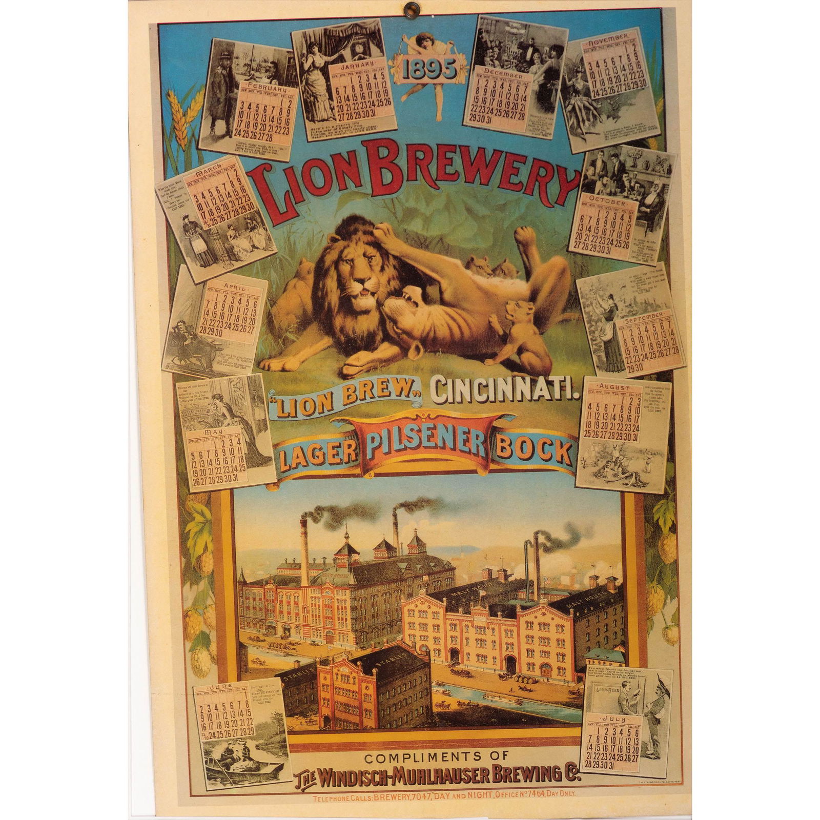 A Lion Brewery Printed Advertisement (1 of 2)