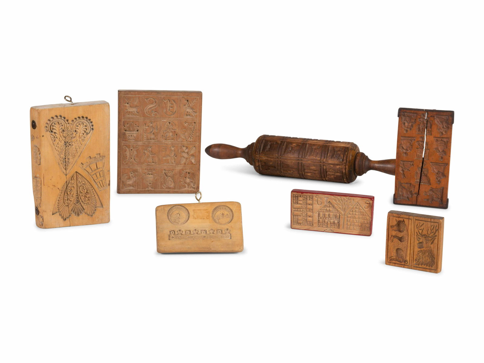 A Rolling Pin Mold and Wooden Mold Boards (1 of 2)