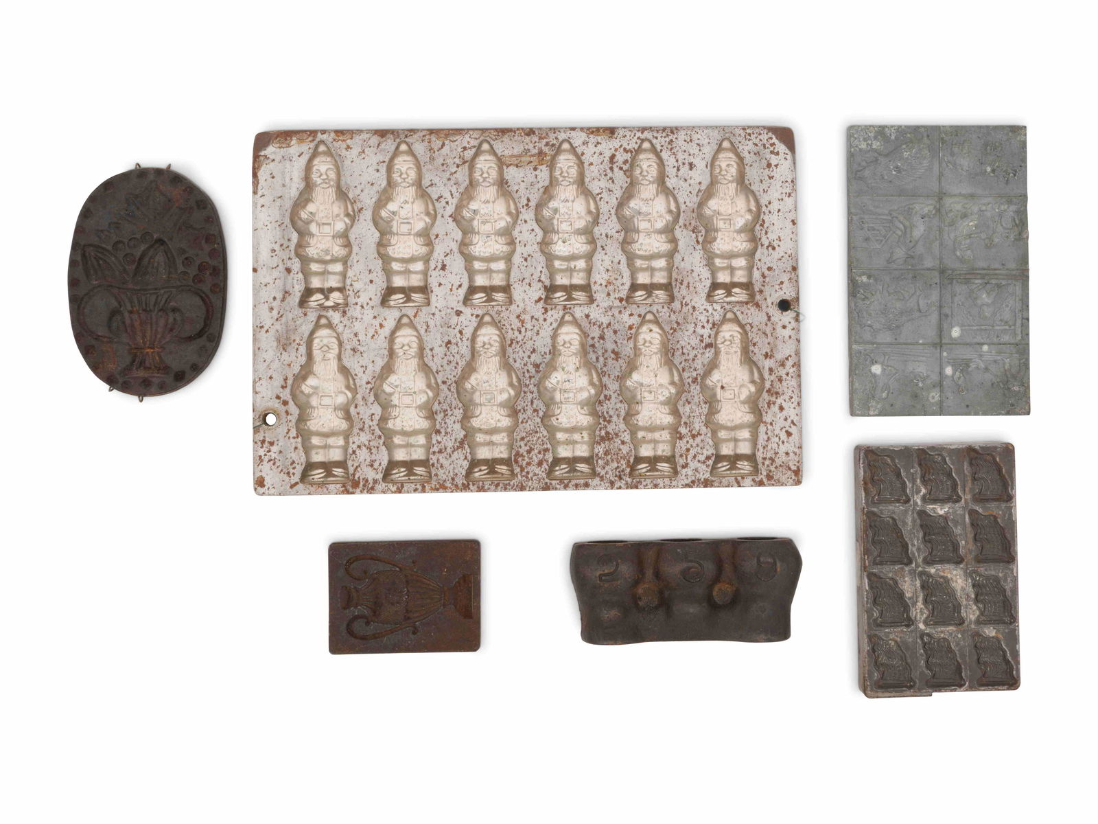 Six Metal Candy and Butter Molds (1 of 1)