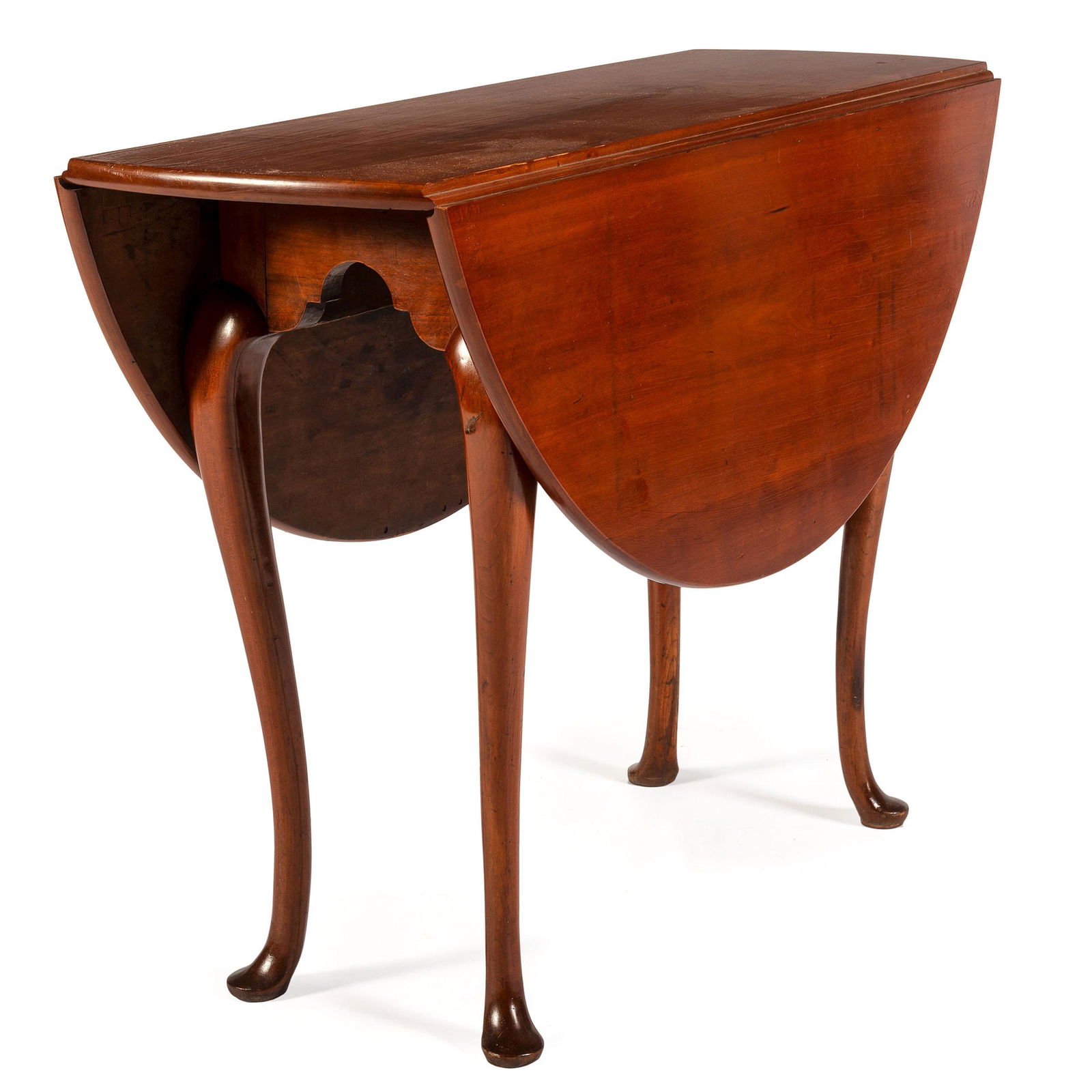 A Cherrywood Drop Leaf Table (1 of 3)