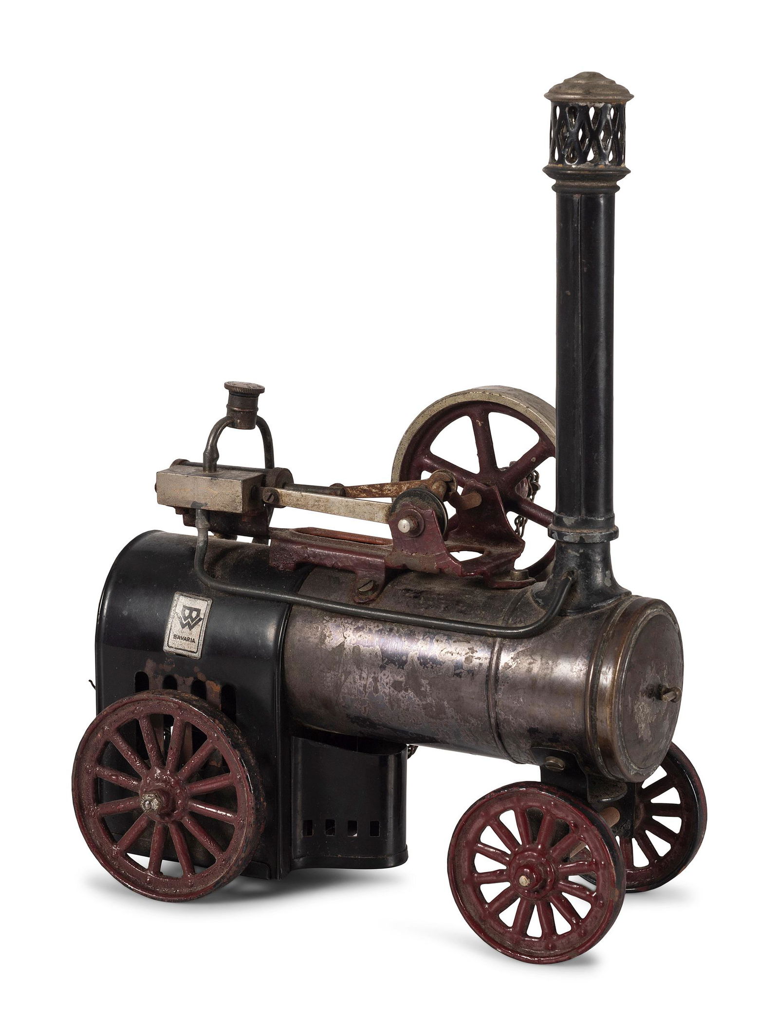 A Bing Steam Traction Engine Toy (1 of 4)