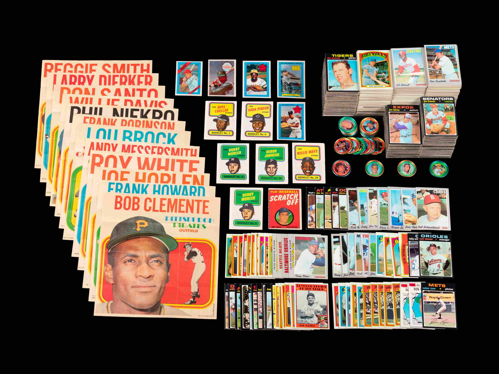 A Group of Over 1,000 Early 1970s Topps Baseball Cards, (1 of 6)
