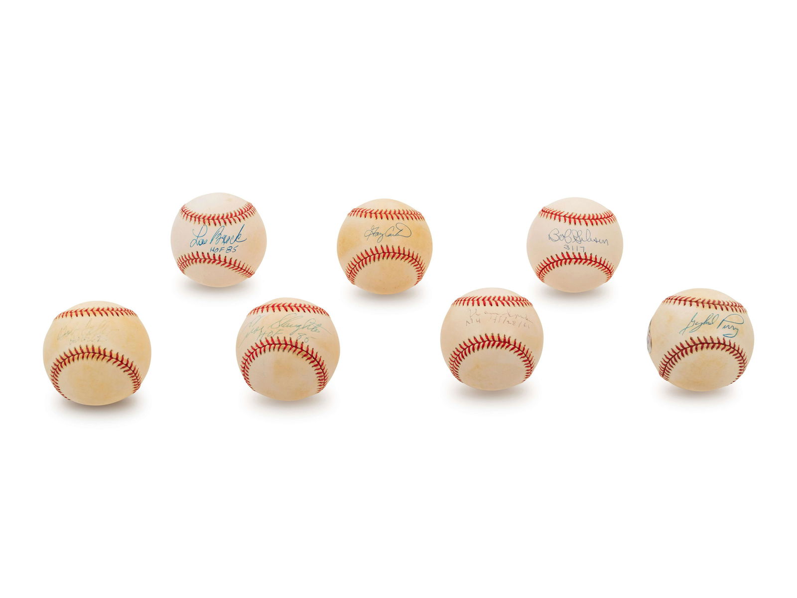 A Group of Seven Hall of Fame Signed Autograph (1 of 10)