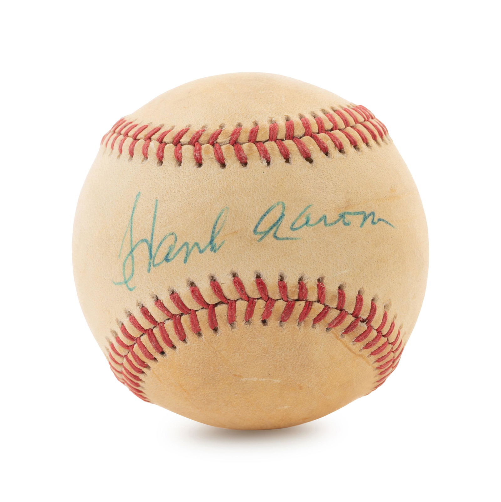 A Hank Aaron Signed Autograph Baseball (BAS Beckett (1 of 3)