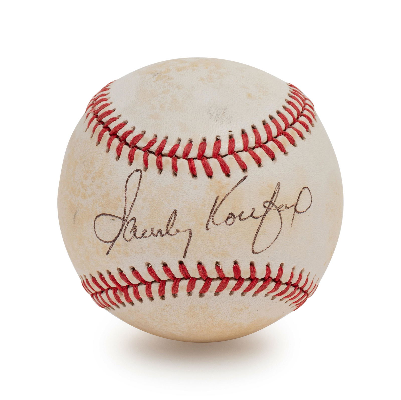 A Sandy Koufax Signed Autograph Baseball (BAS Beckett (1 of 3)