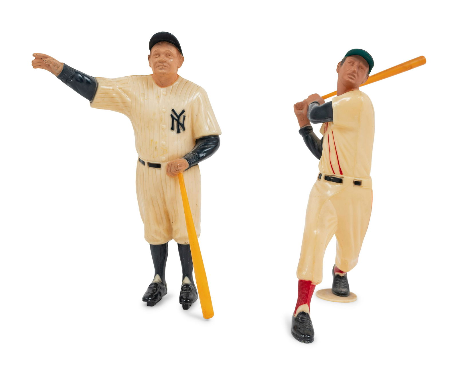 A Group of Vintage 1950s Babe Ruth and Ted Williams (1 of 4)