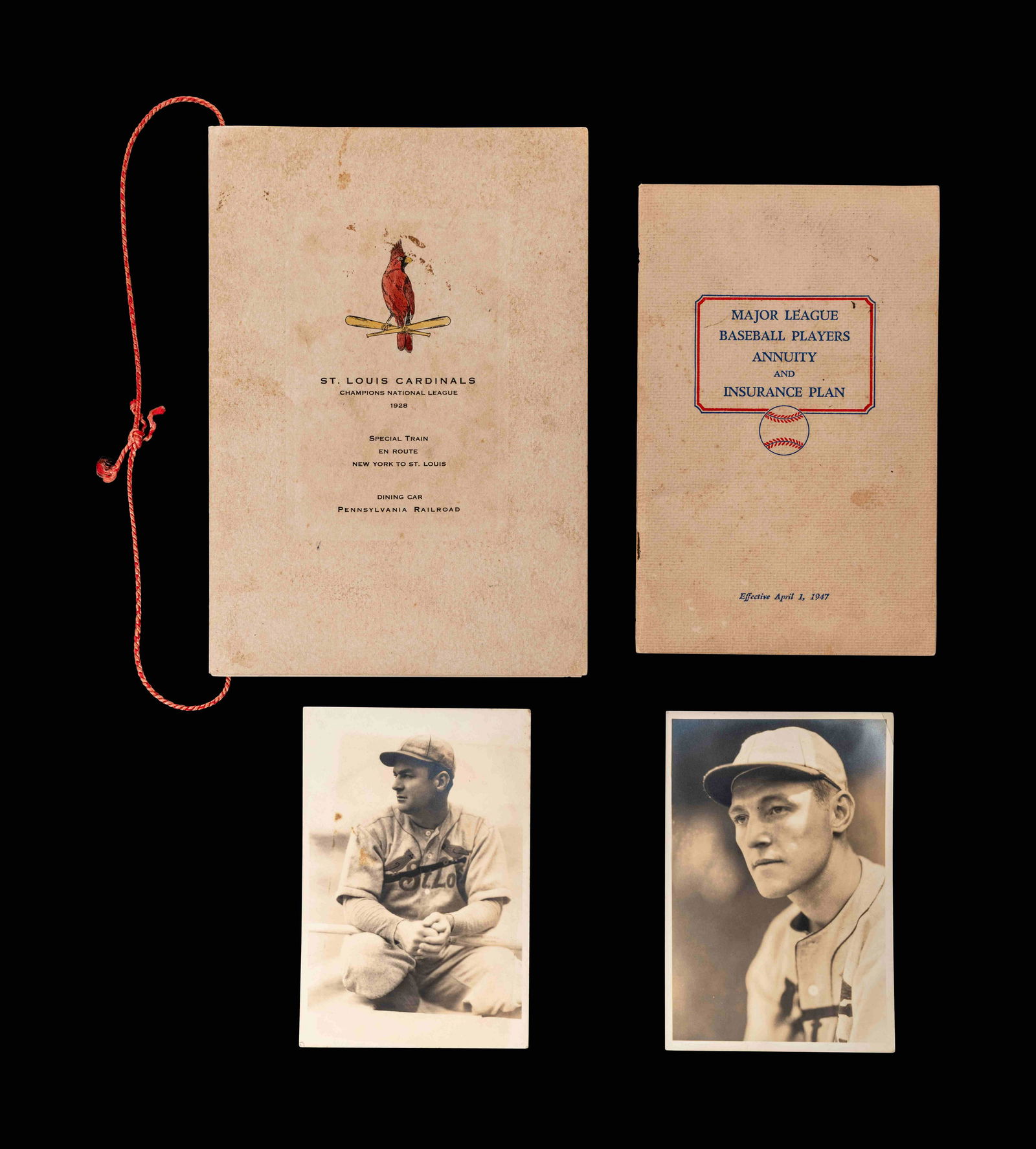 A Group of Jimmy Wilson Personally Owned Early St. (1 of 6)