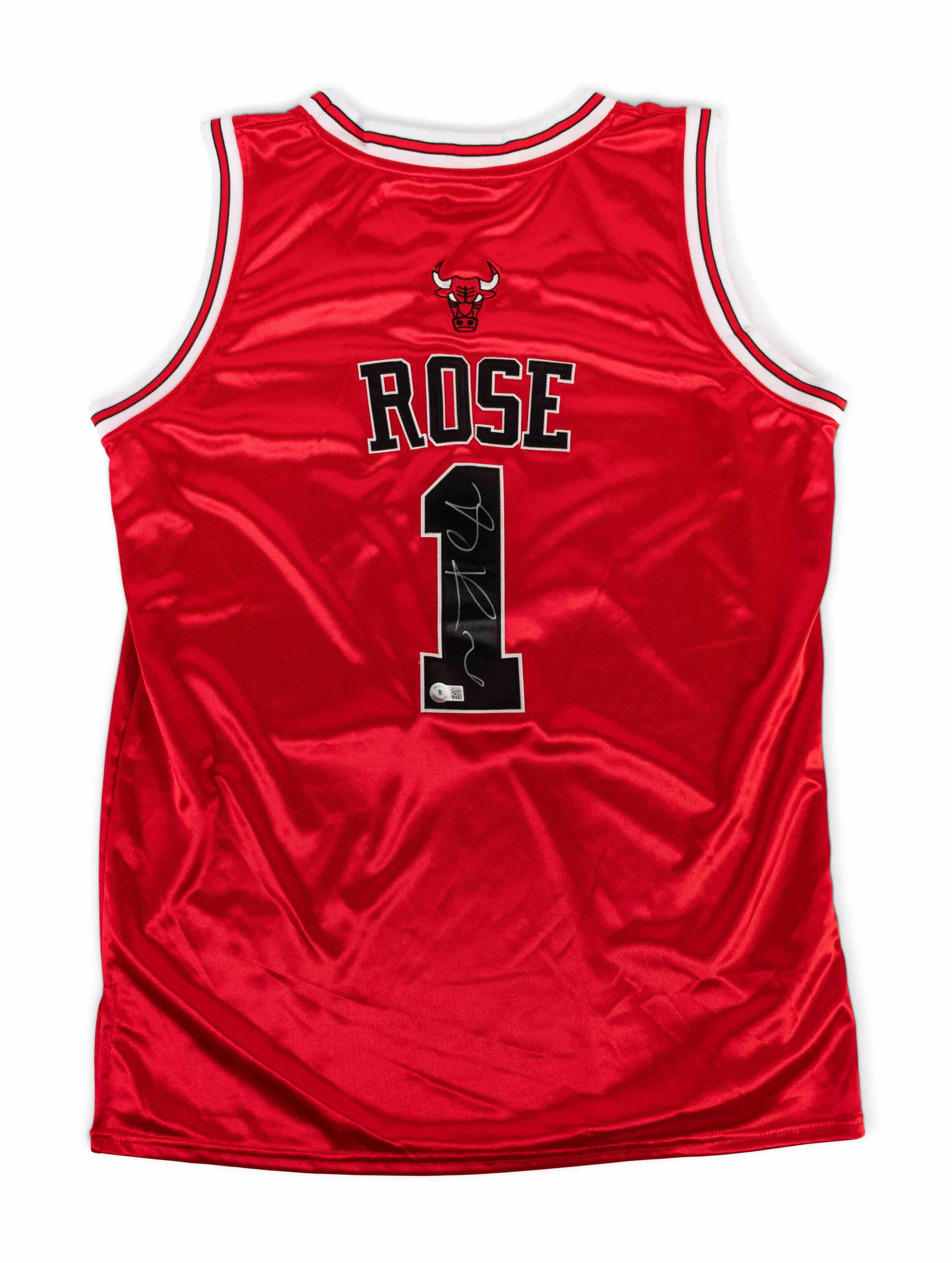 Derrick rose top signed jersey
