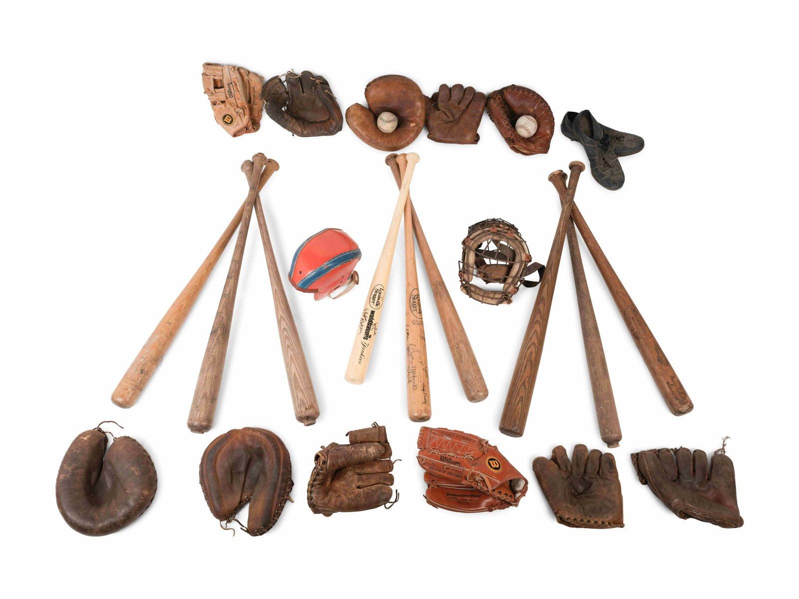 A Large Collection of Vintage Sports Equipment (1 of 8)