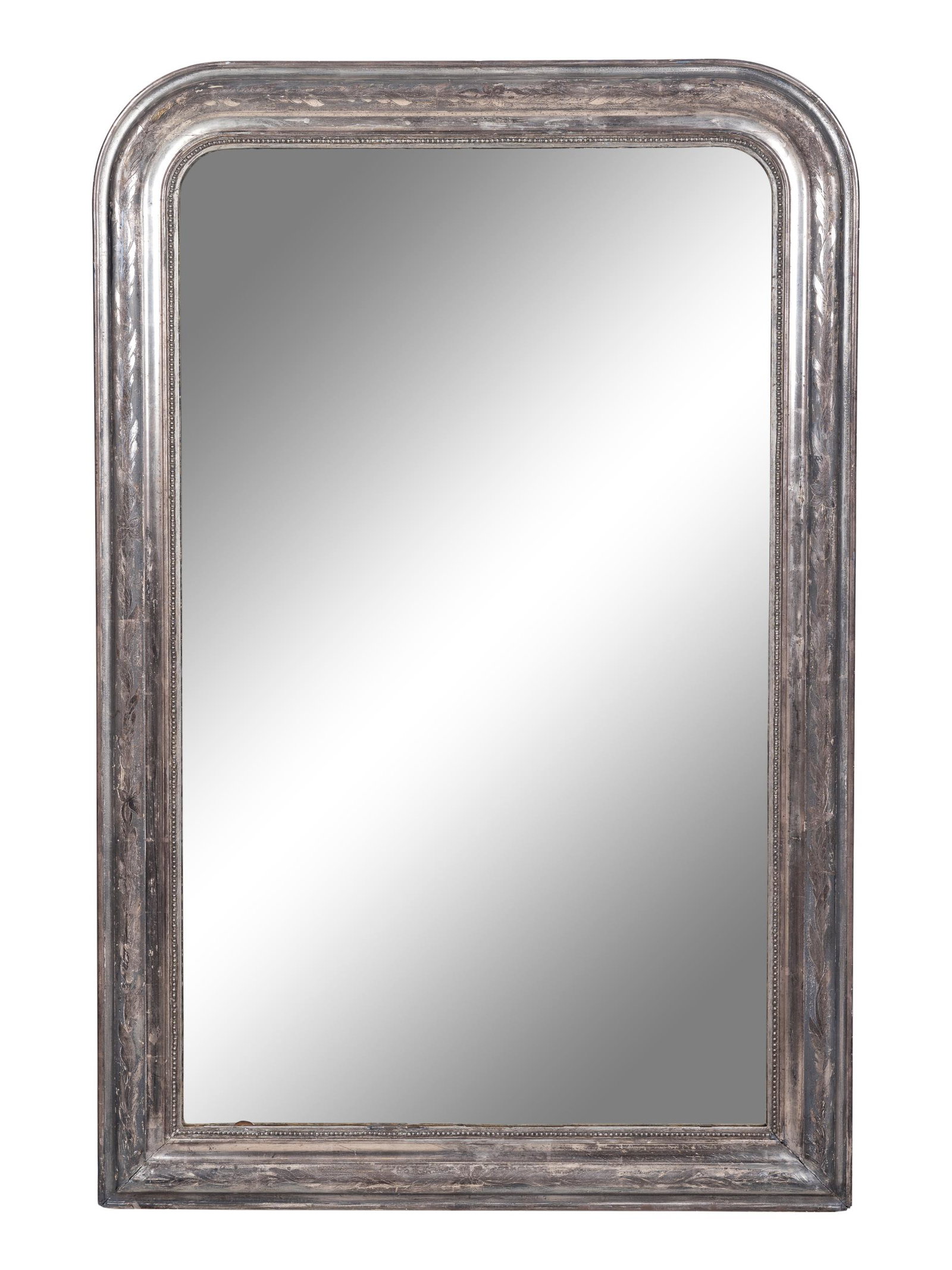 A Louis Philippe Silvered Mirror (1 of 2)