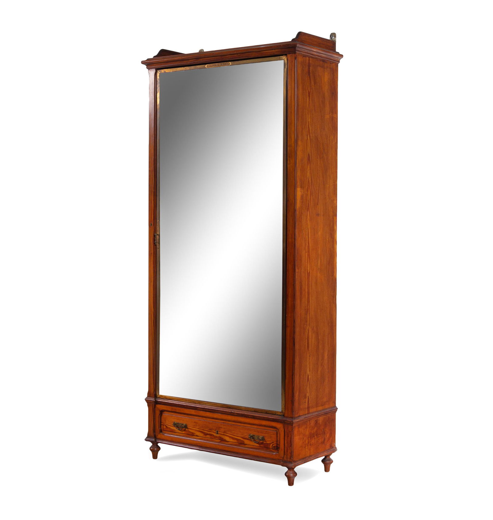 A Miroir Brot Mahogany and Brass Vanity Cabinet (1 of 7)