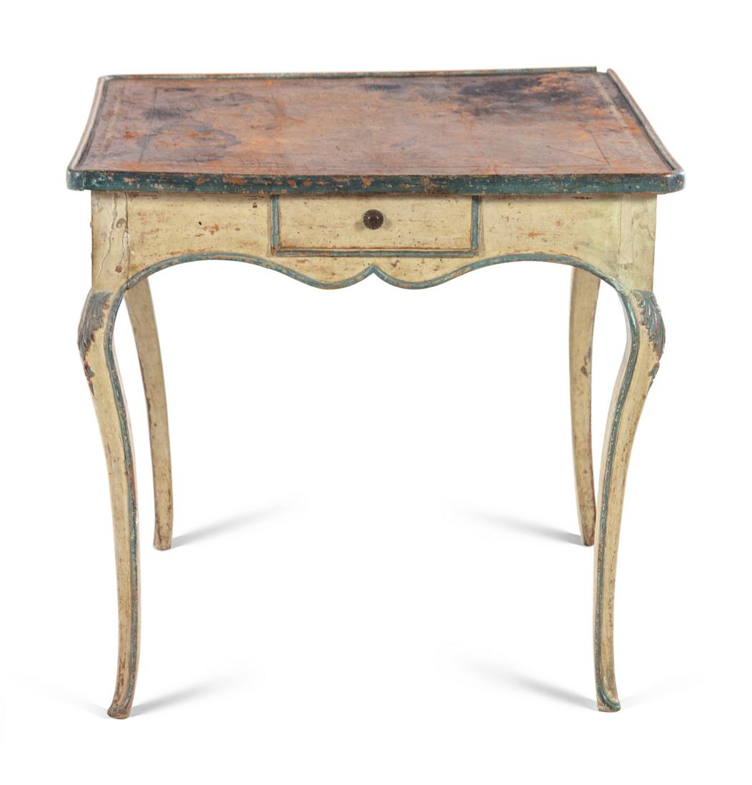 An Italian Painted Game Table (1 of 2)