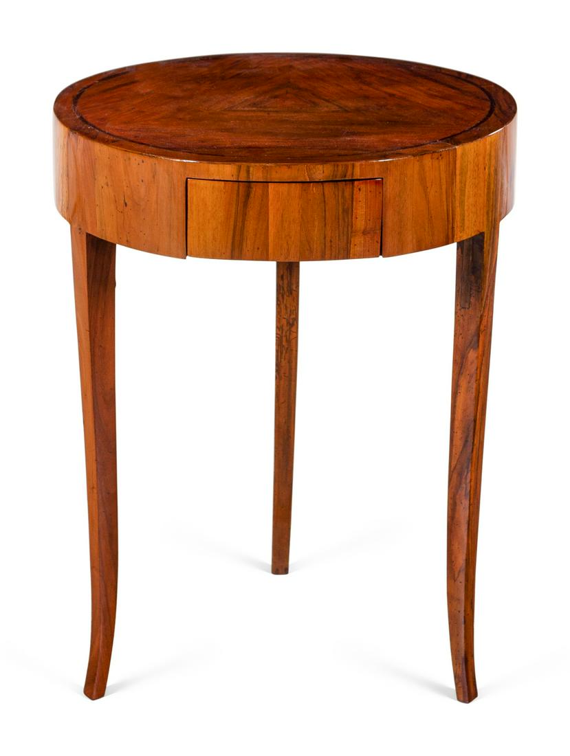 A North Italian Olivewood and Walnut Occasional Table (1 of 3)