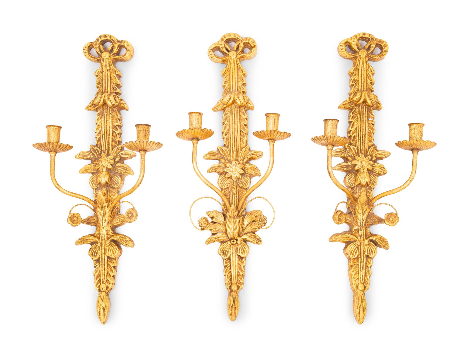 A Set of Three Italian Giltwood and Gilt Metal (1 of 3)