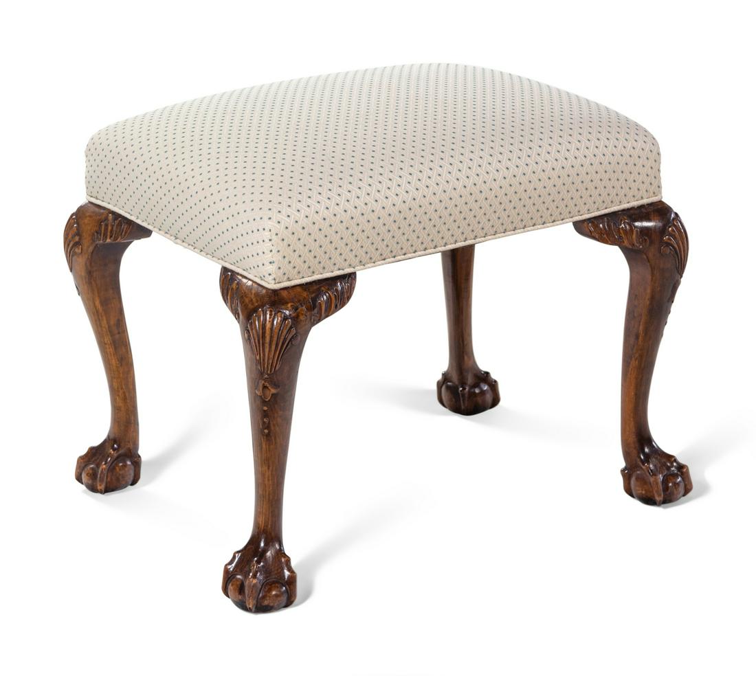 A George I Style Mahogany Stool (1 of 3)
