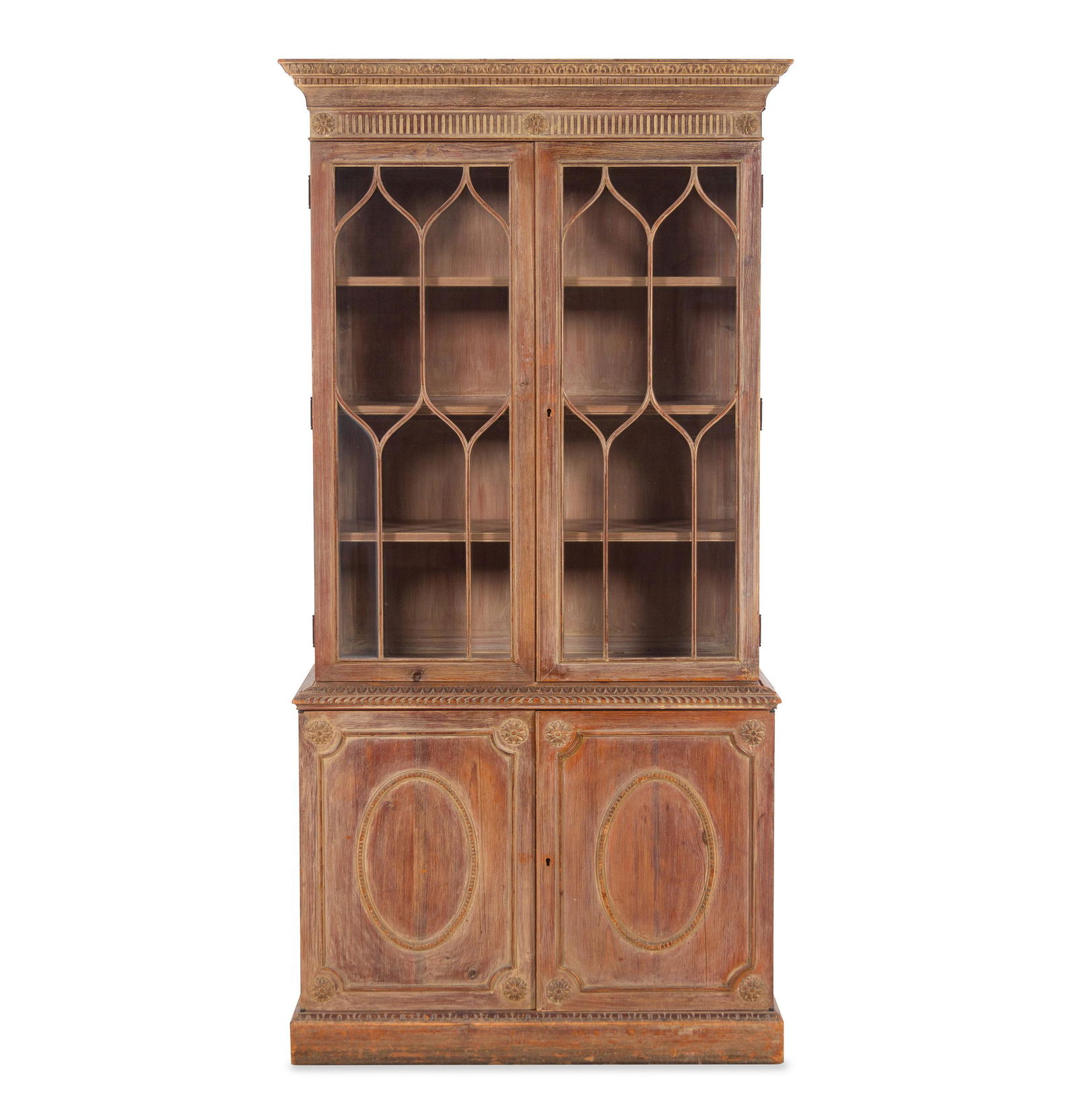A George III Style Cerused Oak Bookcase  (1 of 2)