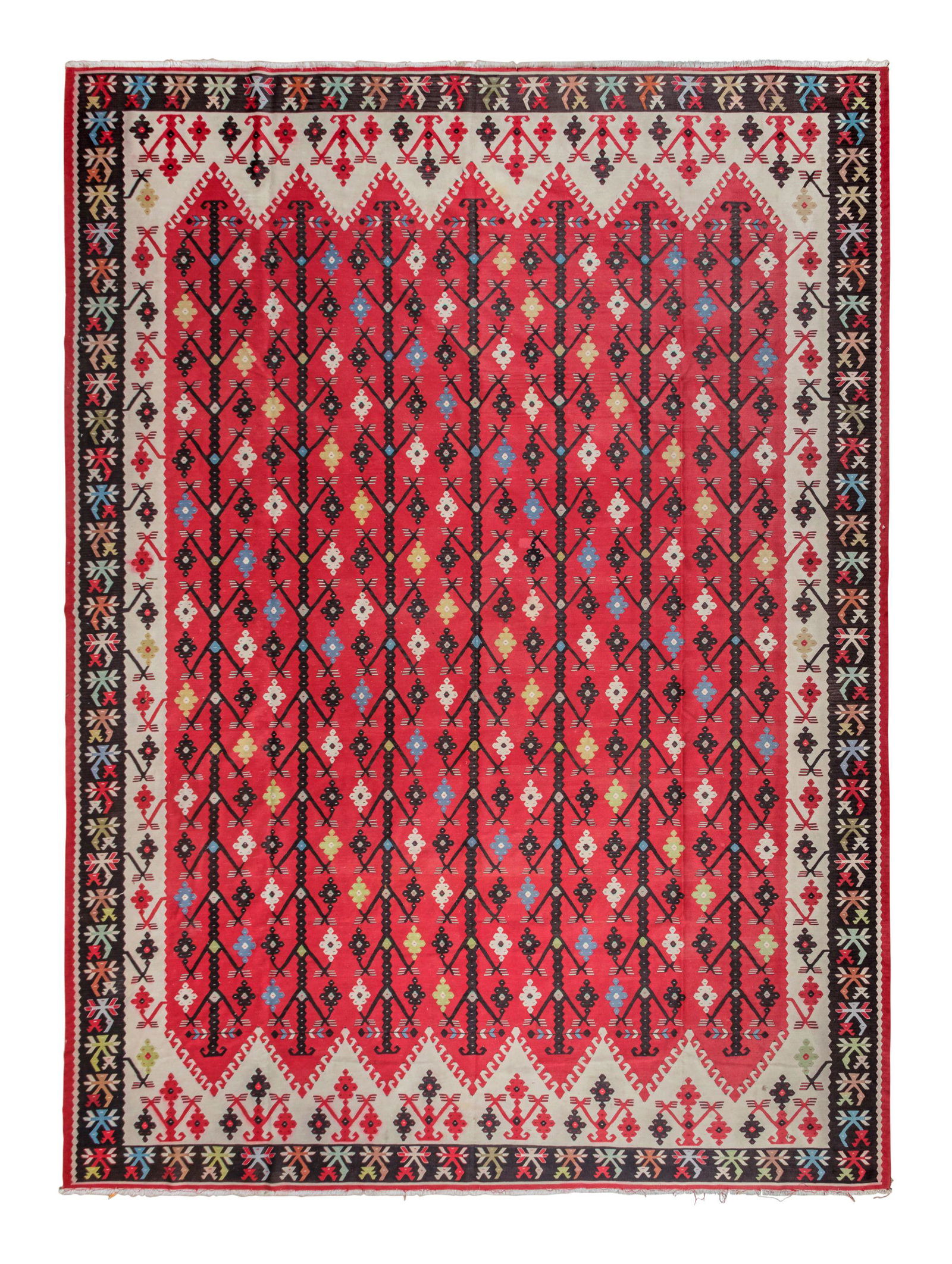  A Large Turkish Kilim Wool Rug (1 of 4)