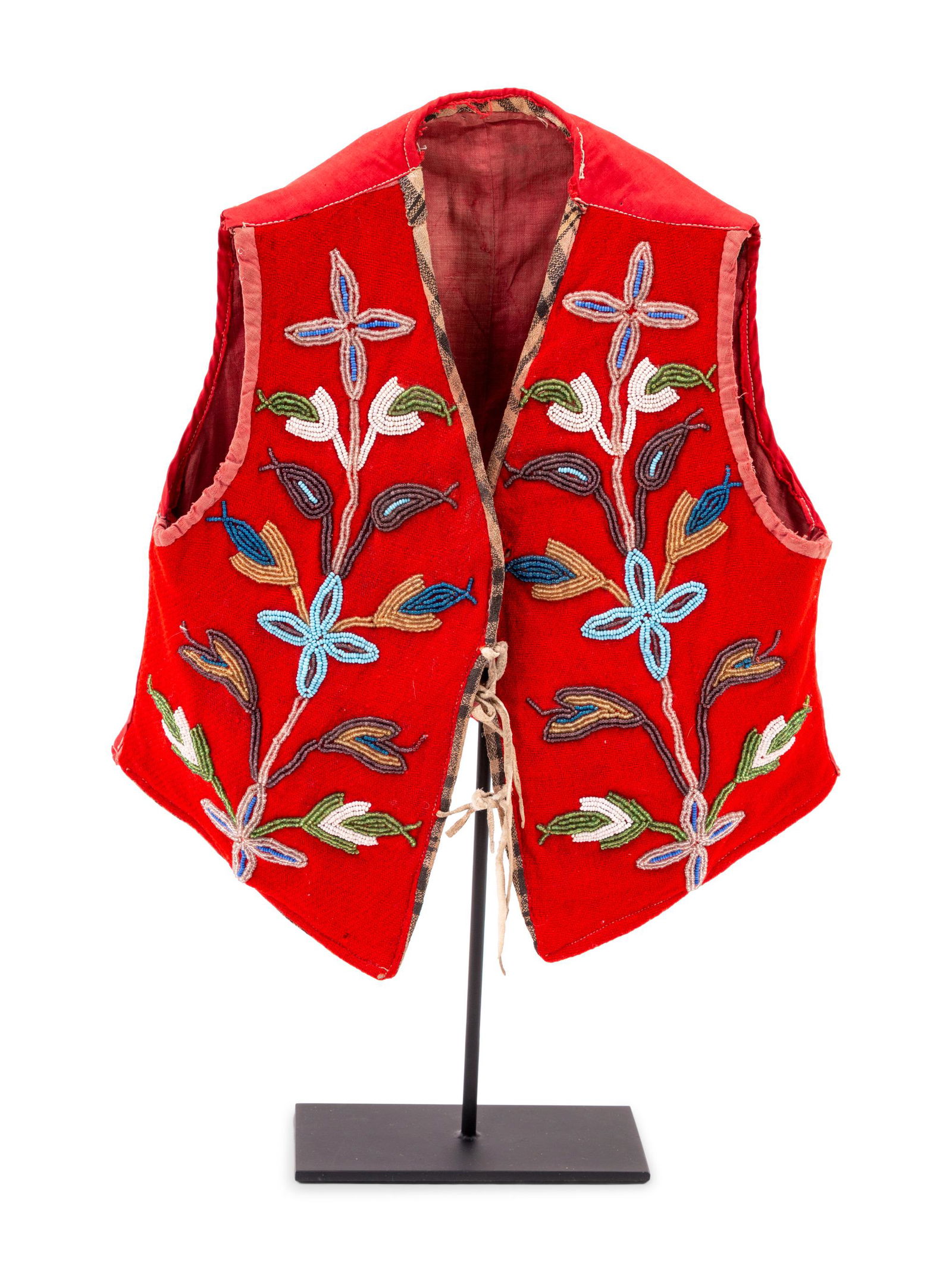 Plateau Child's Beaded Wool Vest (1 of 3)