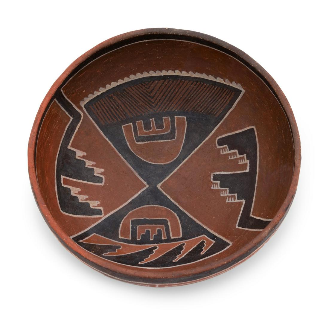 Four Mile Polychrome Pottery Bowl (1 of 2)