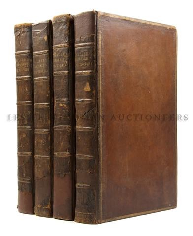 (BOTANY) MILLER, PHILIP. The Gardener's and Botanist's : (BOTANY) MILLER, PHILIP The Gardener's and Botanist's Dictionary. London: Printed for F. C. and J. Rivington, 1807. 2 vols. in 4. Folio, contemporary calf, rebacked maintaining portions of original sp
