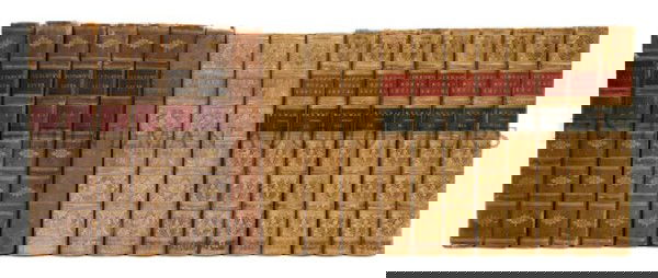 (HISTORY) A group of 18 books pertaining to the Roman E: (HISTORY) A group of 18 books pertaining to the Roman Empire, including The History of The Decline and Fall of The Roman Empire, by Edward Gibbon. London: John Murray, 1862. 8 vols. Together with Vol.