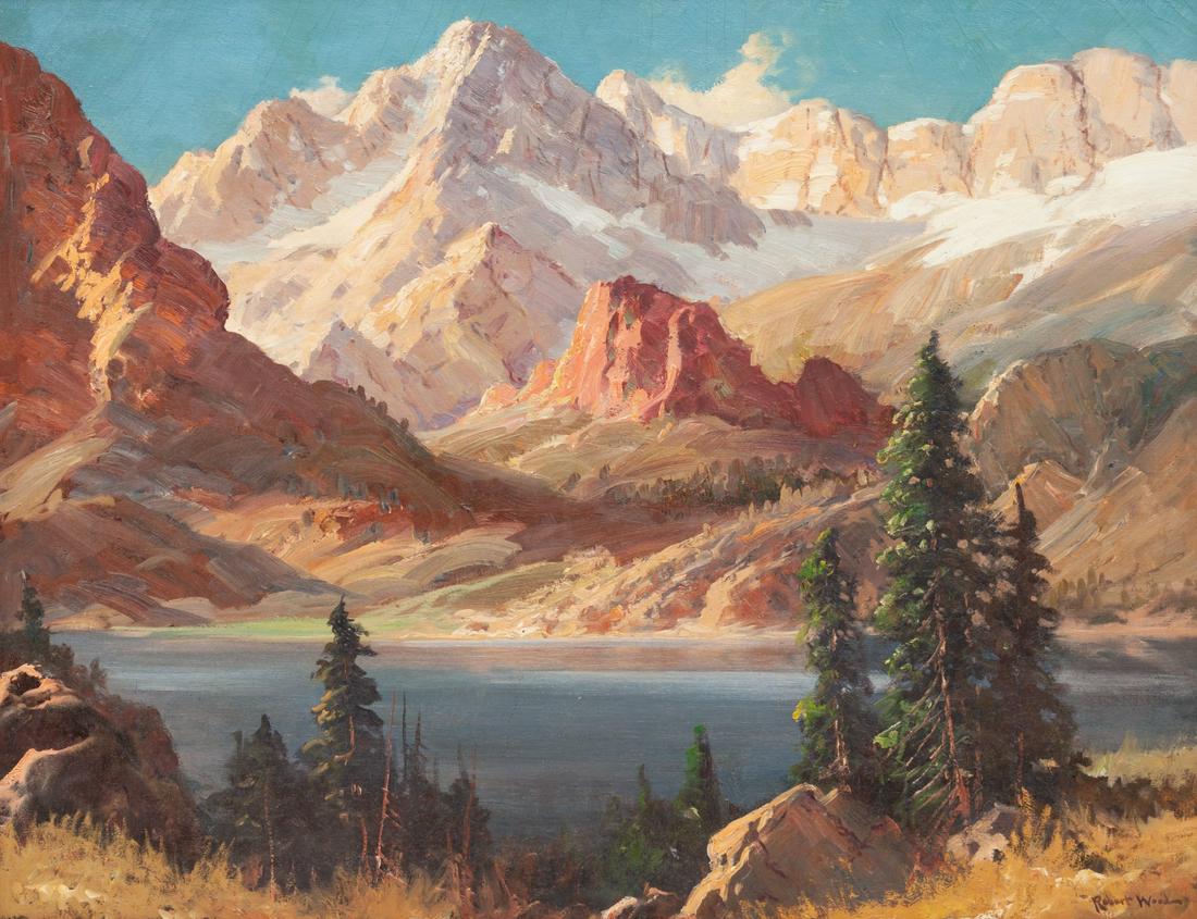 Robert Wood (American, 1889-1979) Colorado Grandeur: Robert Wood (American, 1889-1979) Colorado Grandeur oil on canvas signed Robert Wood (lower right) 28 x 36 inches