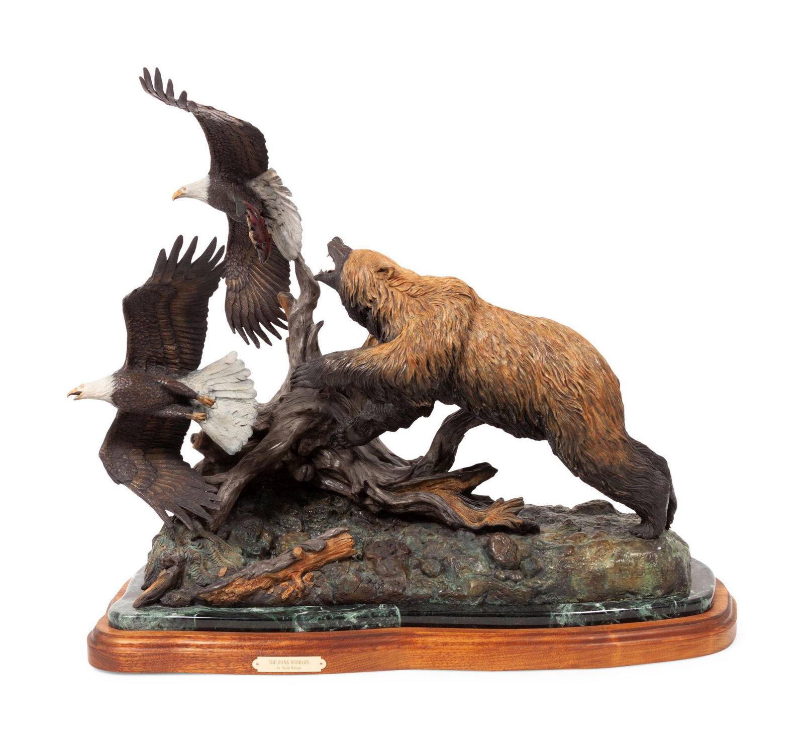 David Manuel (American, b. 1940) Bank Robbers, Artist's (1 of 3)