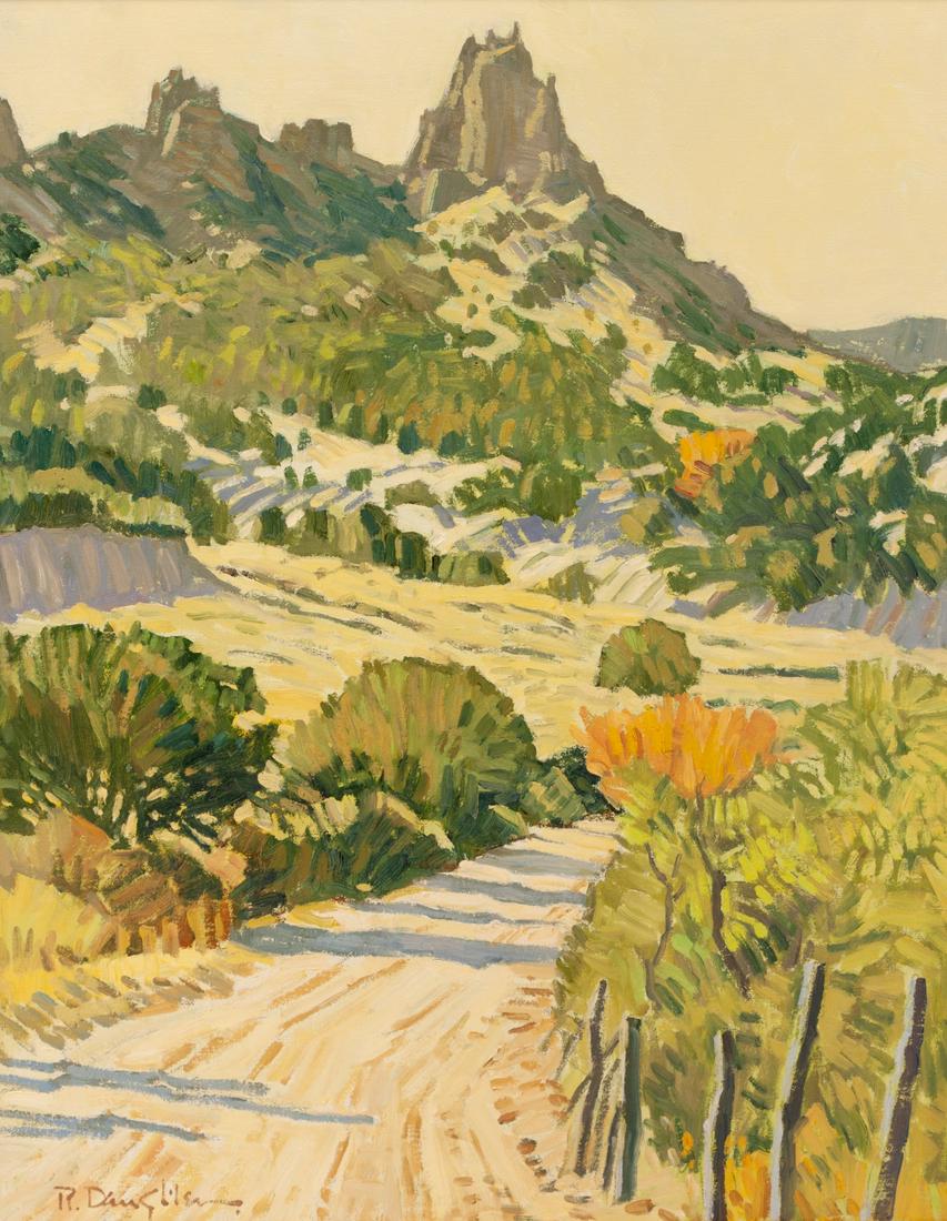 Robert Daughters (American, 1929-2013) Dixon Back Trail (1 of 3)