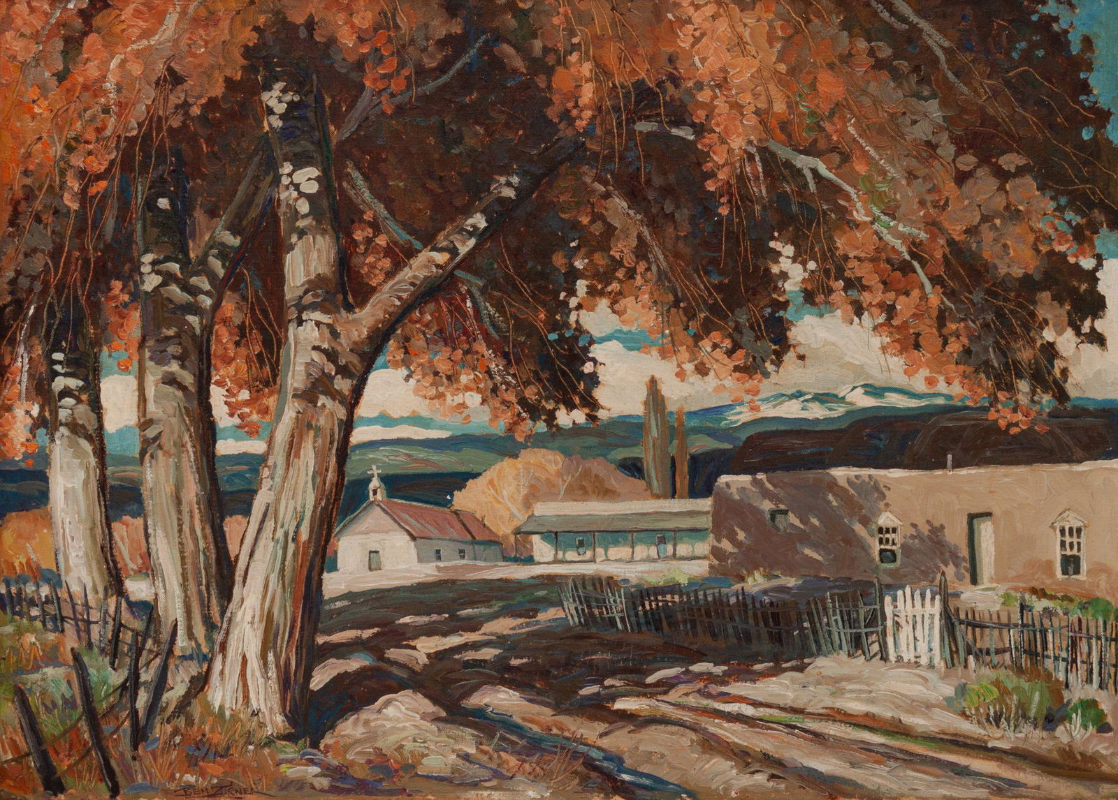 Ben Turner (American, 1912-1966) New Mexico (1 of 3)