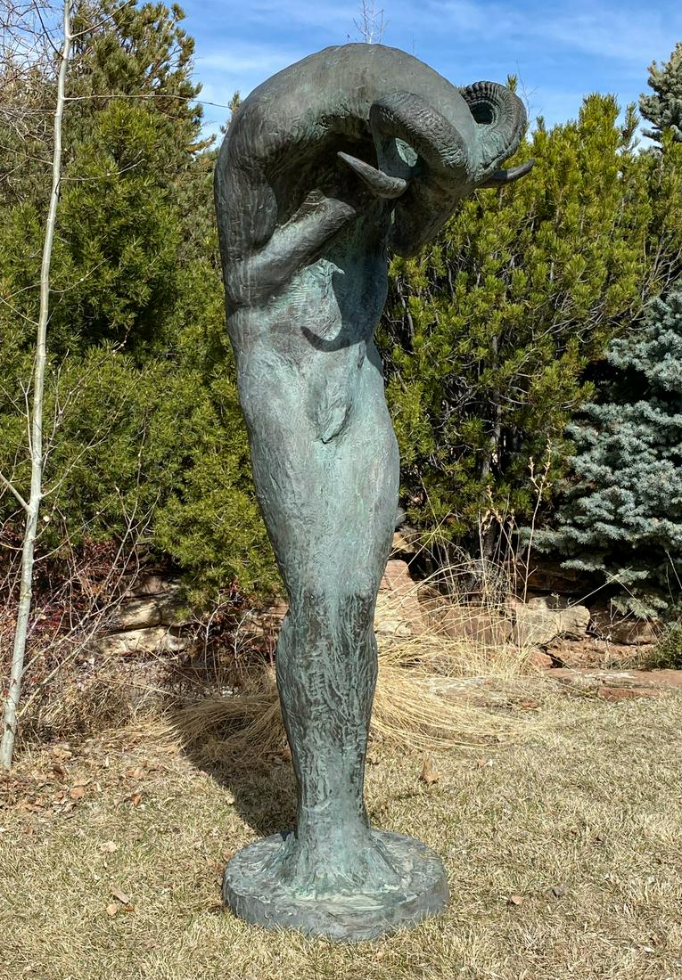 Lincoln H. Fox (American, b. 1942) Morphic Ram, 1975 (1 of 8)