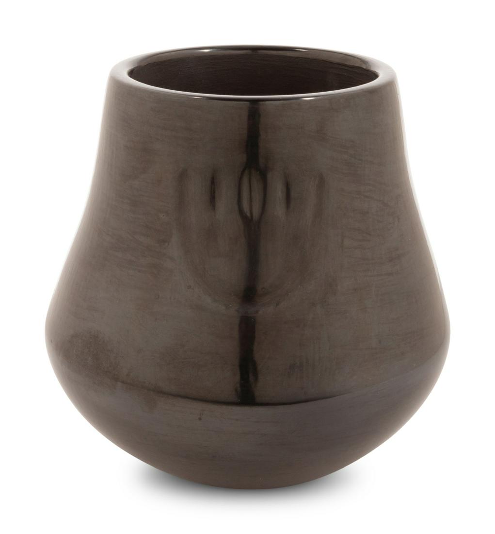 LuAnn Tafoya (Santa Clara, b. 1938) Blackware Pottery (1 of 3)