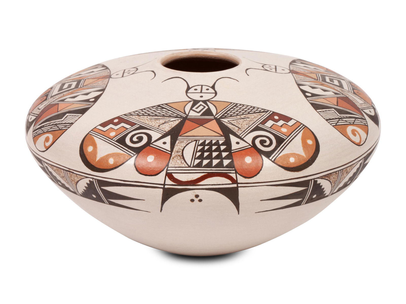 Rainey Naha (Hopi, b. 1949) Pottery Jar, with (1 of 5)